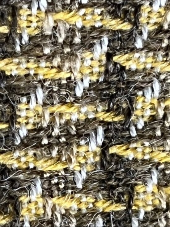 Ann Taylor Loft Size 8 Tweed Skirt with Pockets & Decorative Buttons Side - Picture 10 of 13